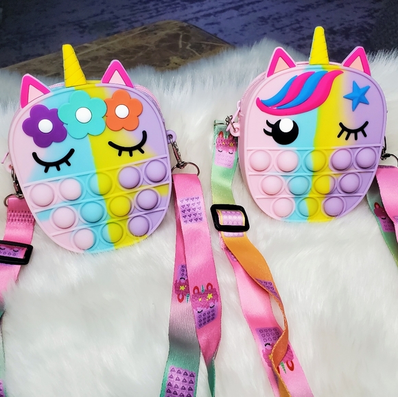 Poppable Unicorn 🦄 bag set ( 2 bags) - Picture 3 of 4
